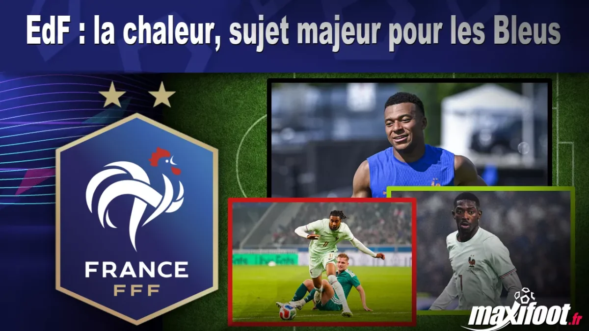 EdF : la chaleur, sujet majeur pour les Bleus