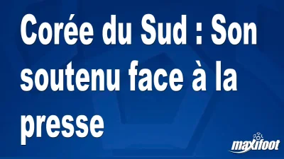 Corée du Sud : Son soutenu face à la presse