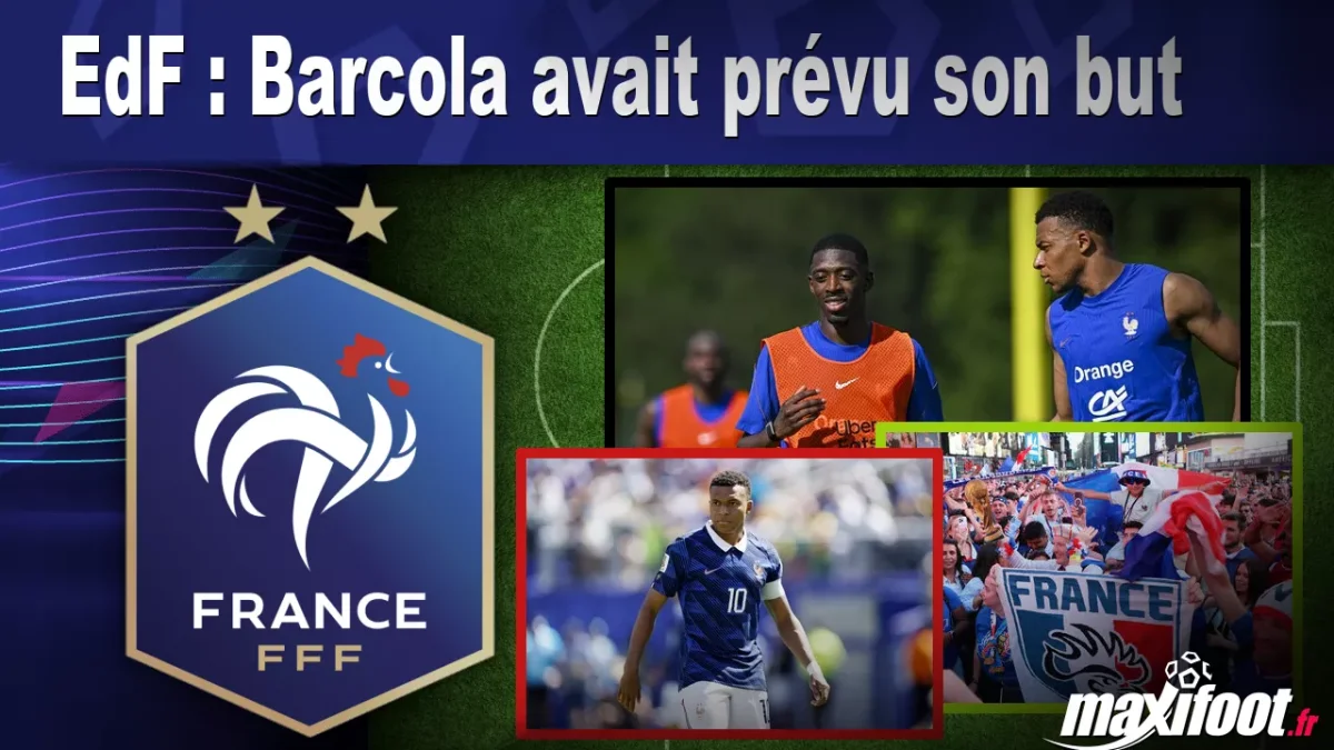 EdF : Barcola avait prévu son but