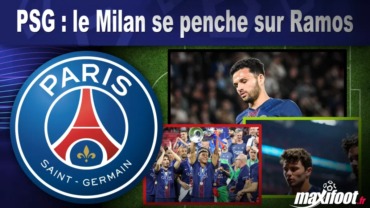 Mercato PSG : le Milan se penche sur Ramos
