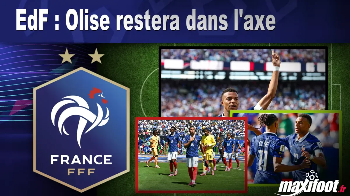 EdF : Olise restera dans l'axe