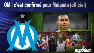 Mercato OM : c'est confirmé pour Malanda (officiel)