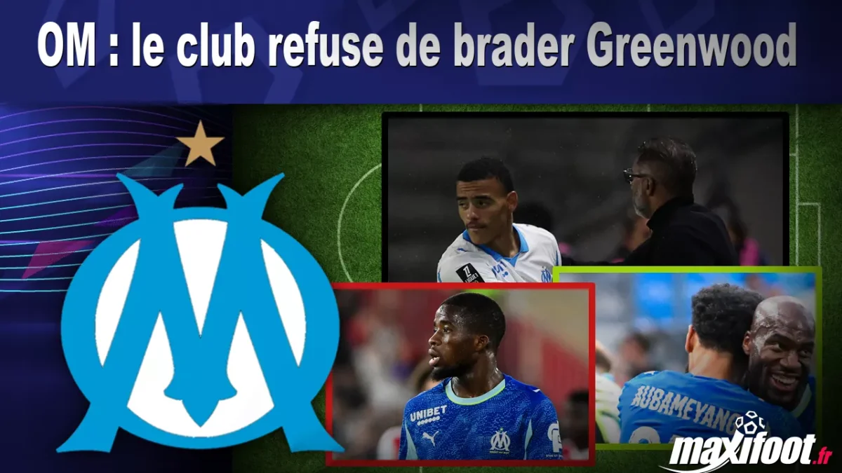 Mercato OM : le club refuse de brader Greenwood