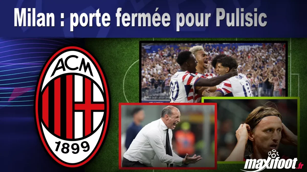 Mercato Milan : porte fermée pour Pulisic