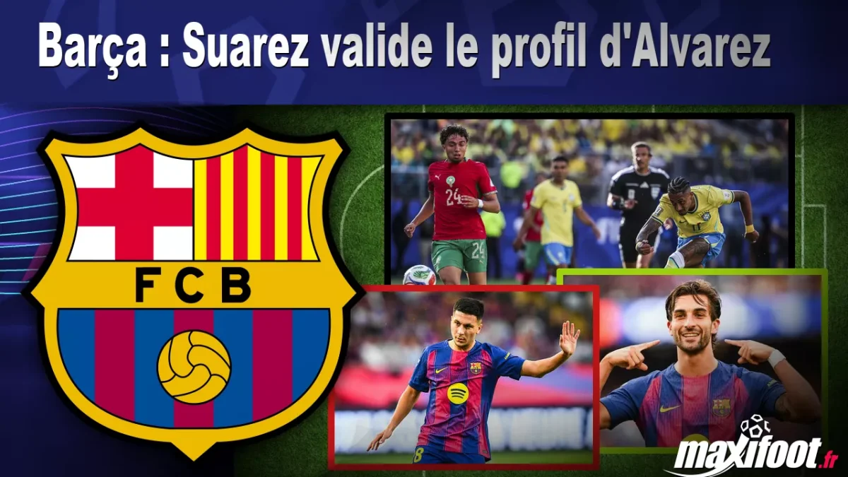 Barça : Suarez valide le profil d'Alvarez