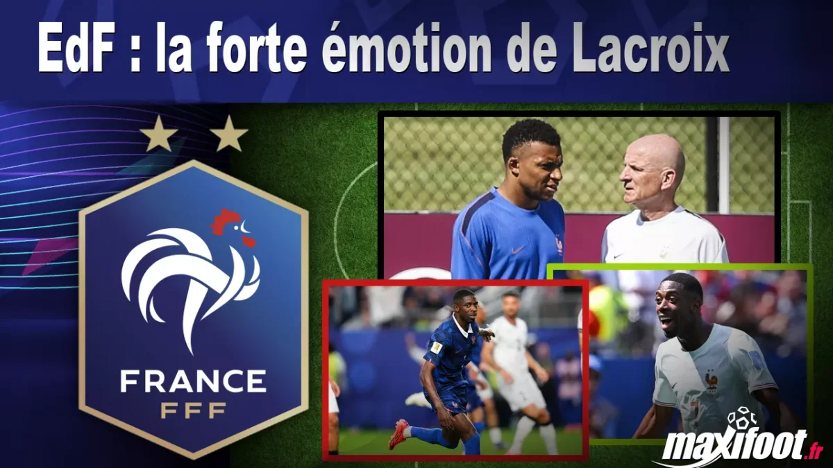 EdF : la forte émotion de Lacroix