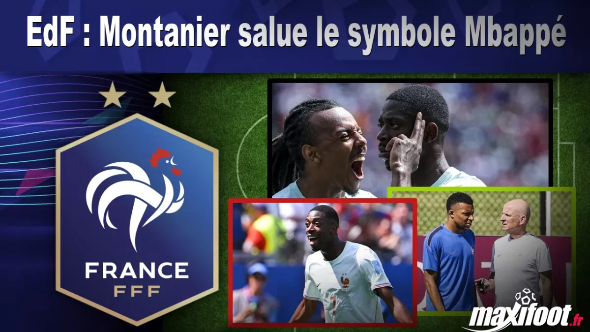 EdF : Montanier salue le symbole Mbappé