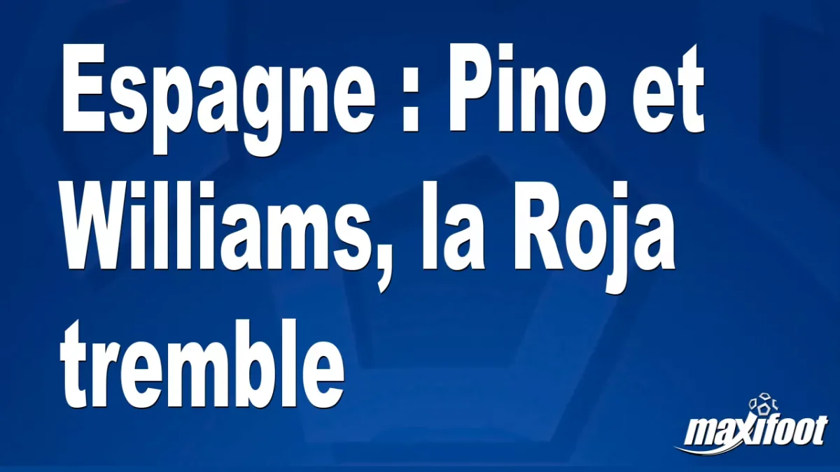 Espagne : Pino et Williams, la Roja tremble