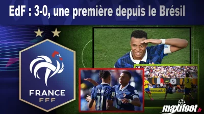 EdF : 3-0, une première depuis le Brésil