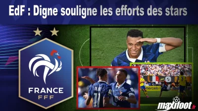 EdF : Digne souligne les efforts des stars