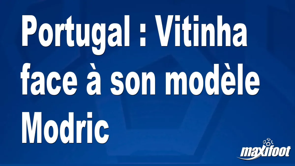 Portugal : Vitinha face à son modèle Modric