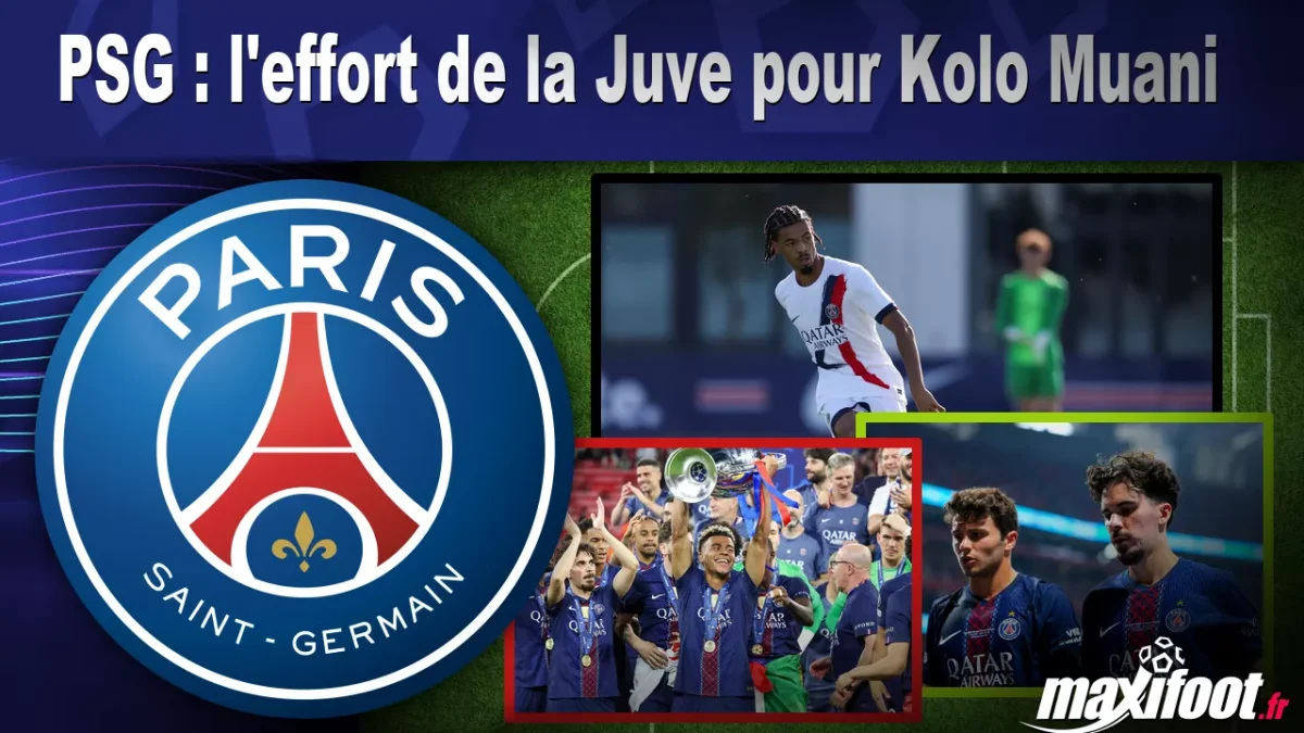 Mercato PSG : l'effort de la Juve pour Kolo Muani