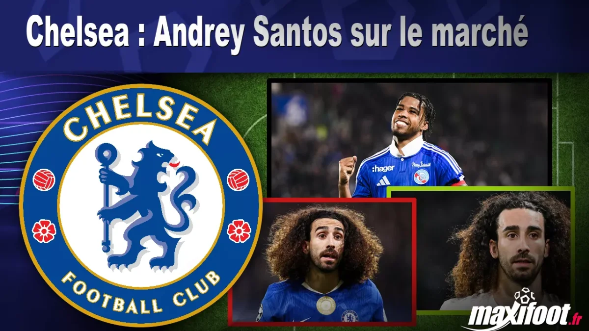 Mercato Chelsea : Andrey Santos sur le marché