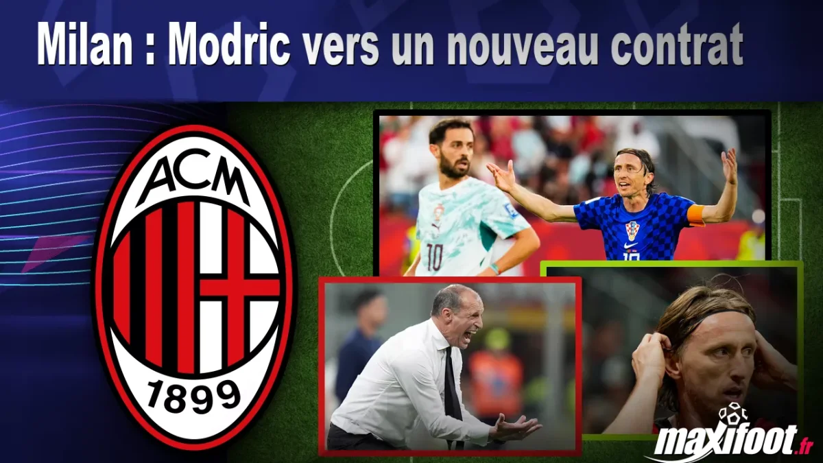 Mercato Milan : Modric vers un nouveau contrat