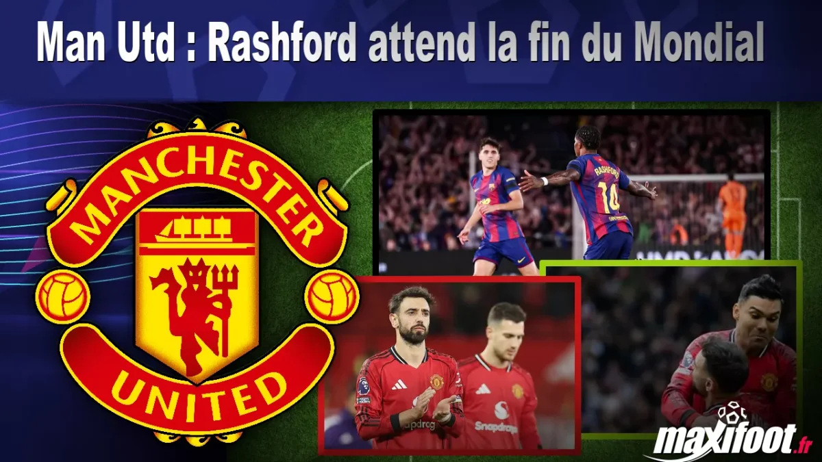 Man Utd : Rashford attend la fin du Mondial