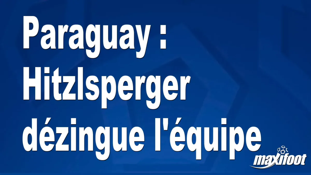 Paraguay : Hitzlsperger dézingue l'équipe