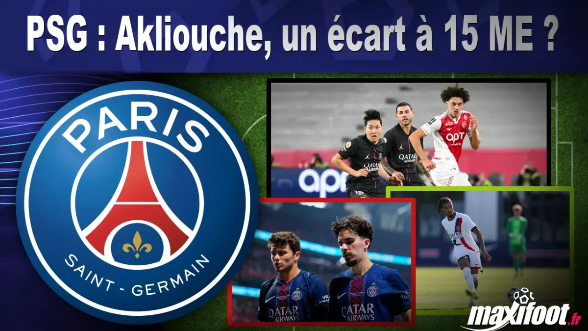 Mercato PSG : Akliouche, un écart à 15 M€ ?