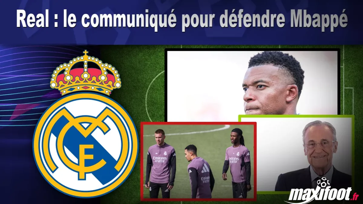 Real : le communiqué pour défendre Mbappé