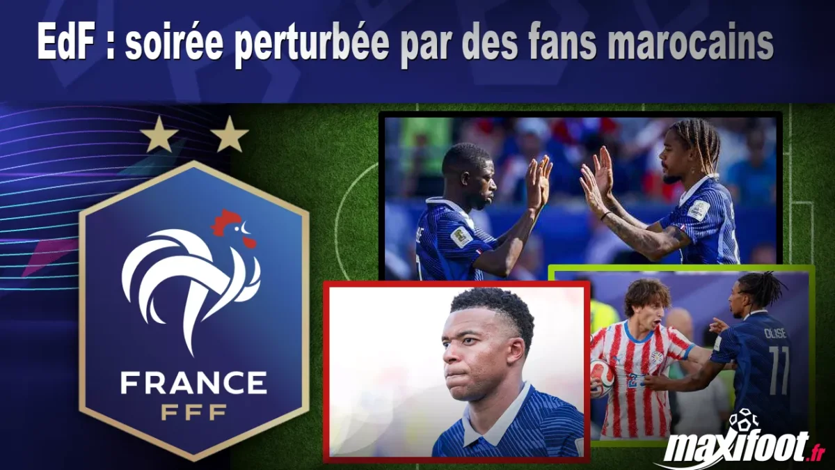 EdF : soirée perturbée par des fans marocains