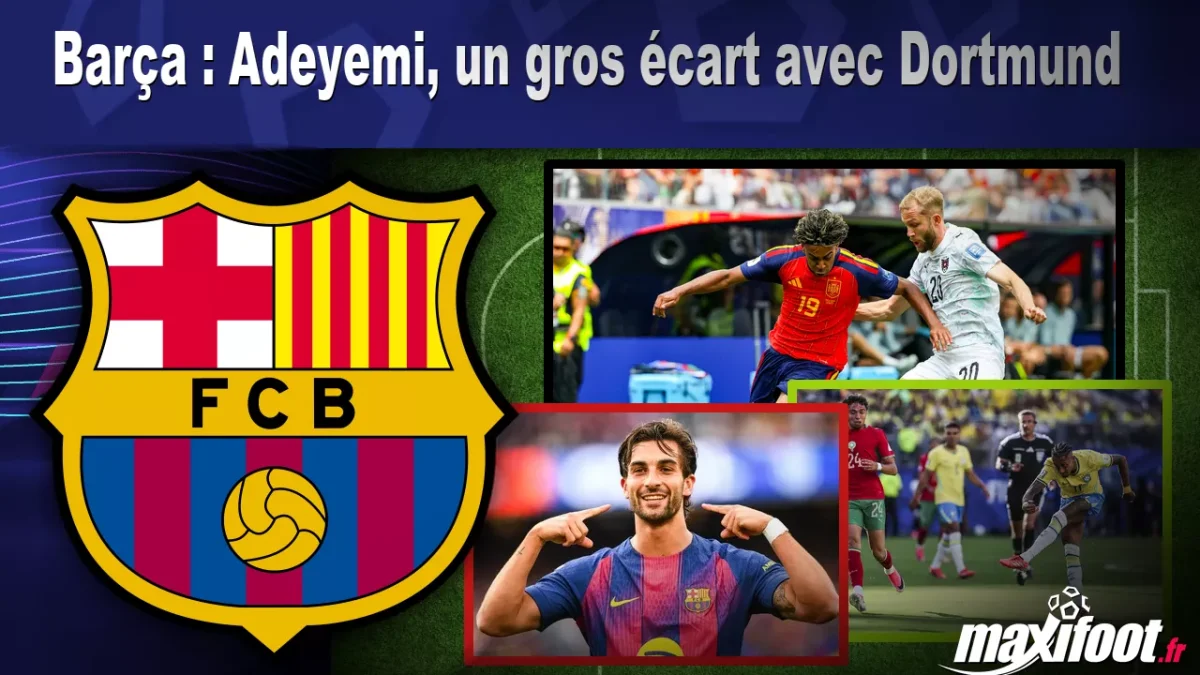 Mercato Barça : Adeyemi, un gros écart avec Dortmund