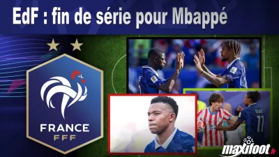 EdF : fin de série pour Mbappé