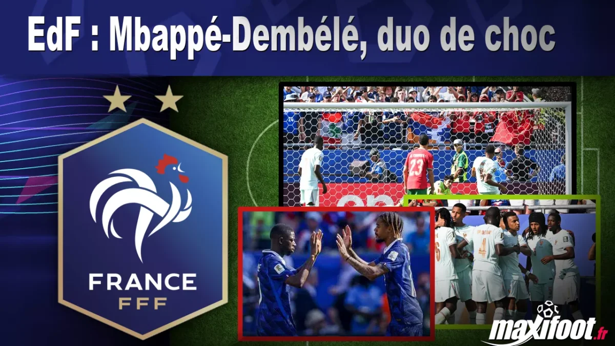EdF : Mbappé-Dembélé, duo de choc