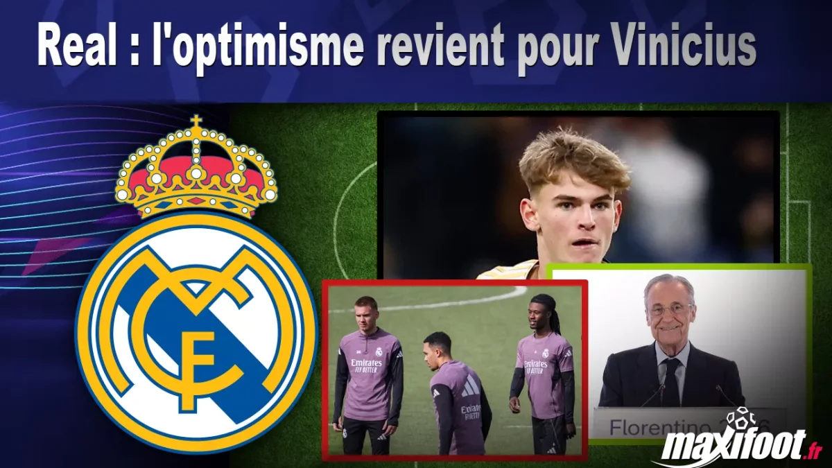 Mercato Real : l'optimisme revient pour Vinicius