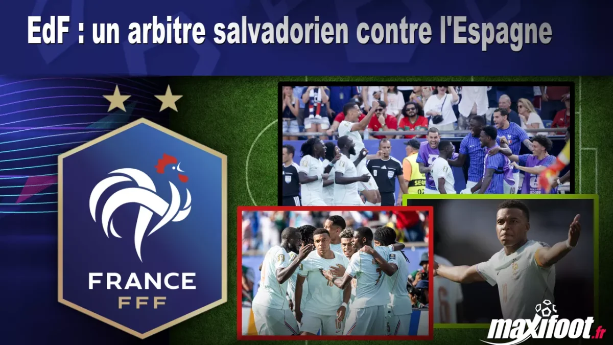 EdF : un arbitre salvadorien contre l'Espagne