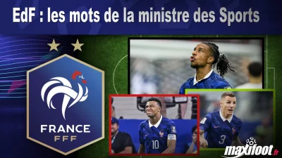 EdF : les mots de la ministre des Sports