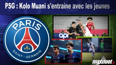 Mercato PSG : Kolo Muani s'entraîne avec les jeunes