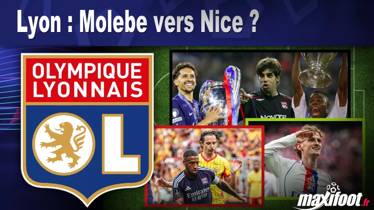 Mercato Lyon : Molebe vers Nice ?