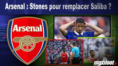 Mercato Arsenal : Stones pour remplacer Saliba ?