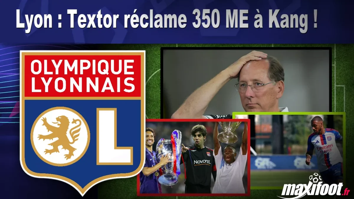 Lyon : Textor réclame 350 M€ à Kang !