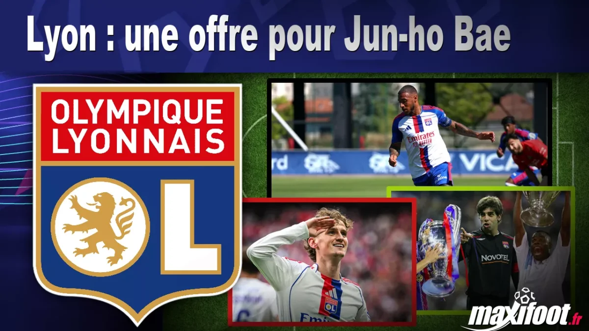 Mercato Lyon : une offre pour Jun-ho Bae