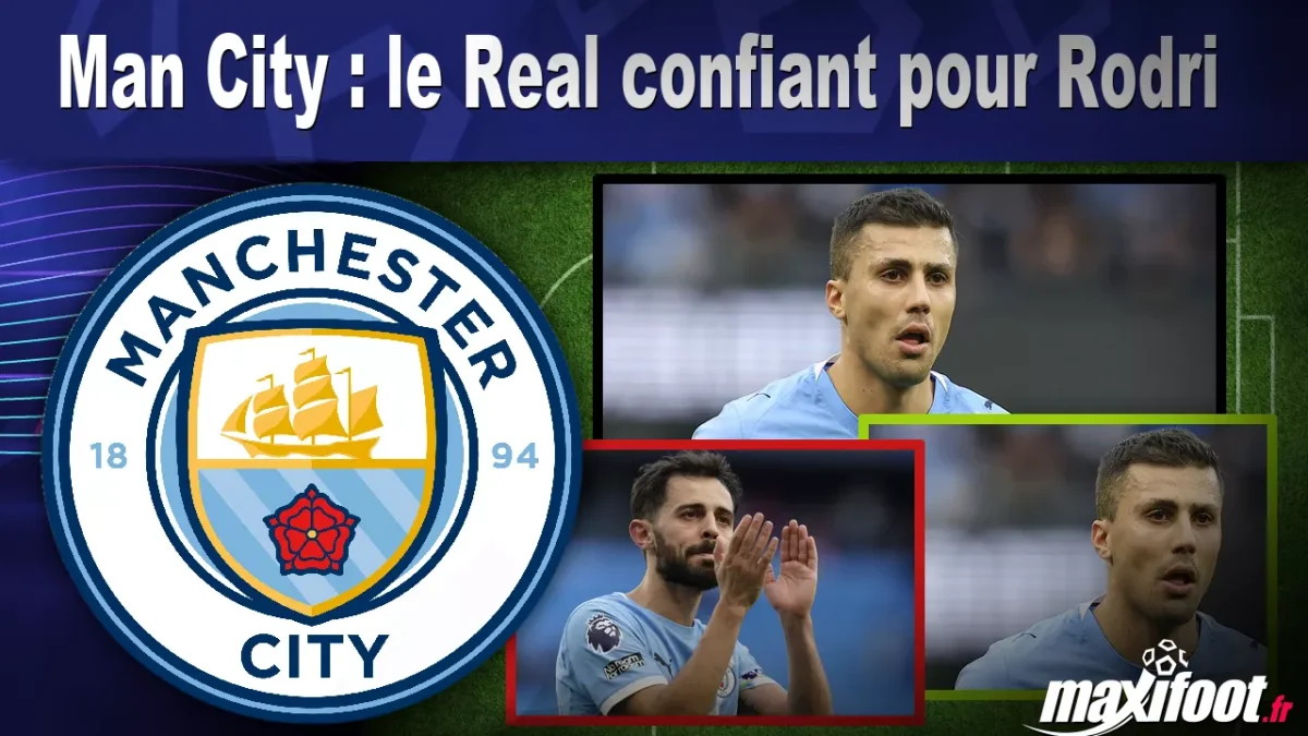 Mercato Man City : le Real confiant pour Rodri