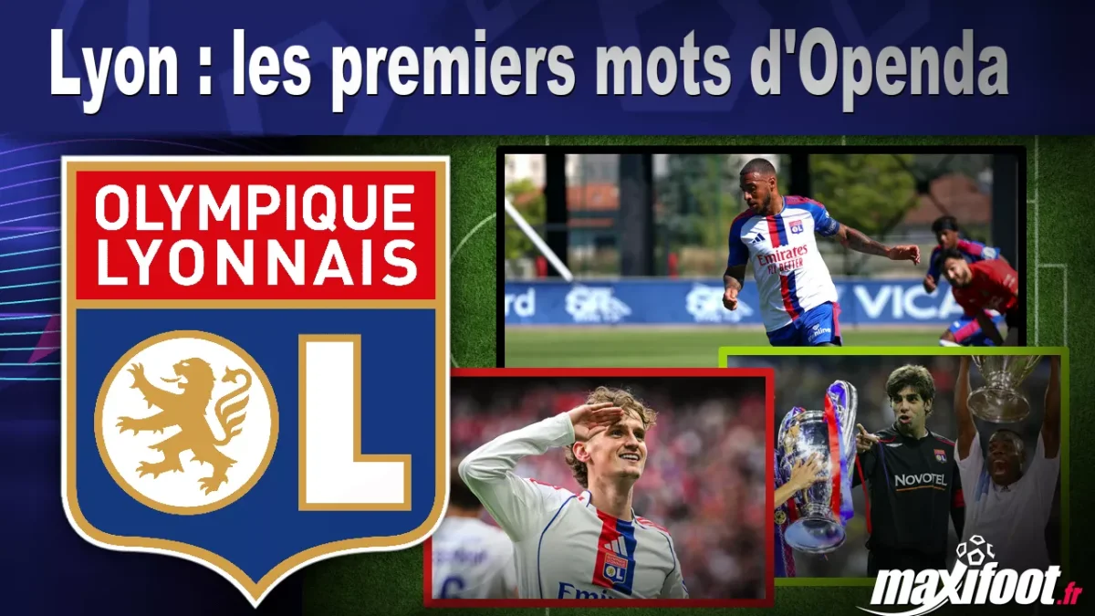 Lyon : les premiers mots d'Openda