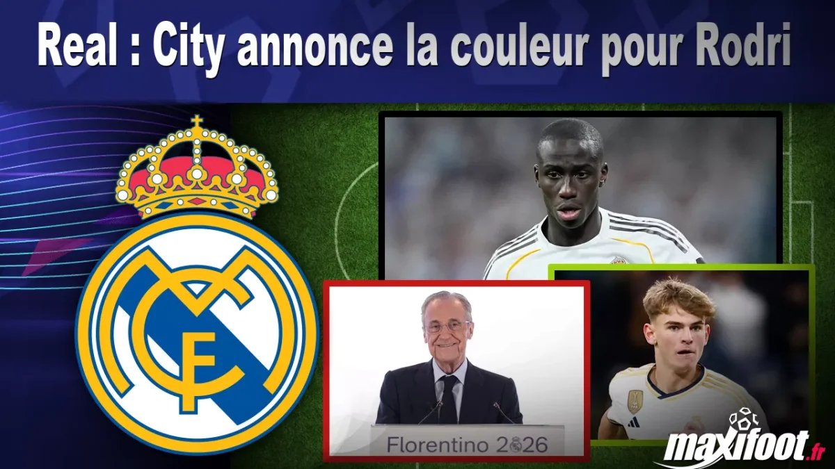 Mercato Real : City annonce la couleur pour Rodri