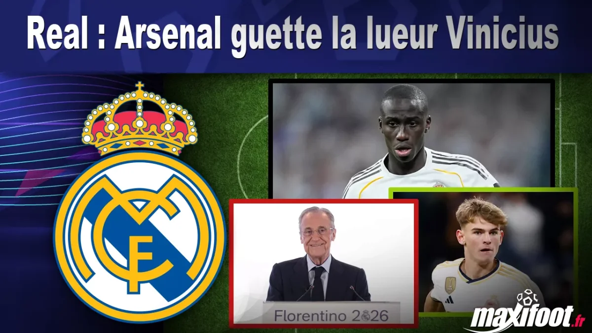 Mercato Real : Arsenal guette la lueur Vinicius