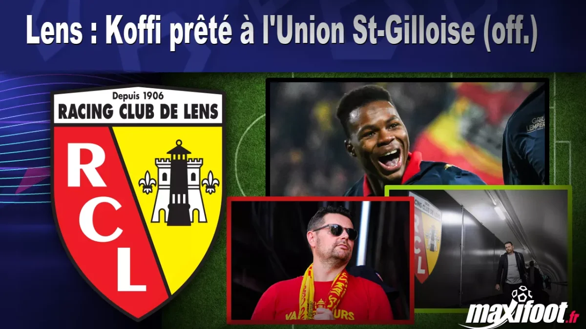 Mercato Lens : Koffi prêté à l'Union St-Gilloise (off.)