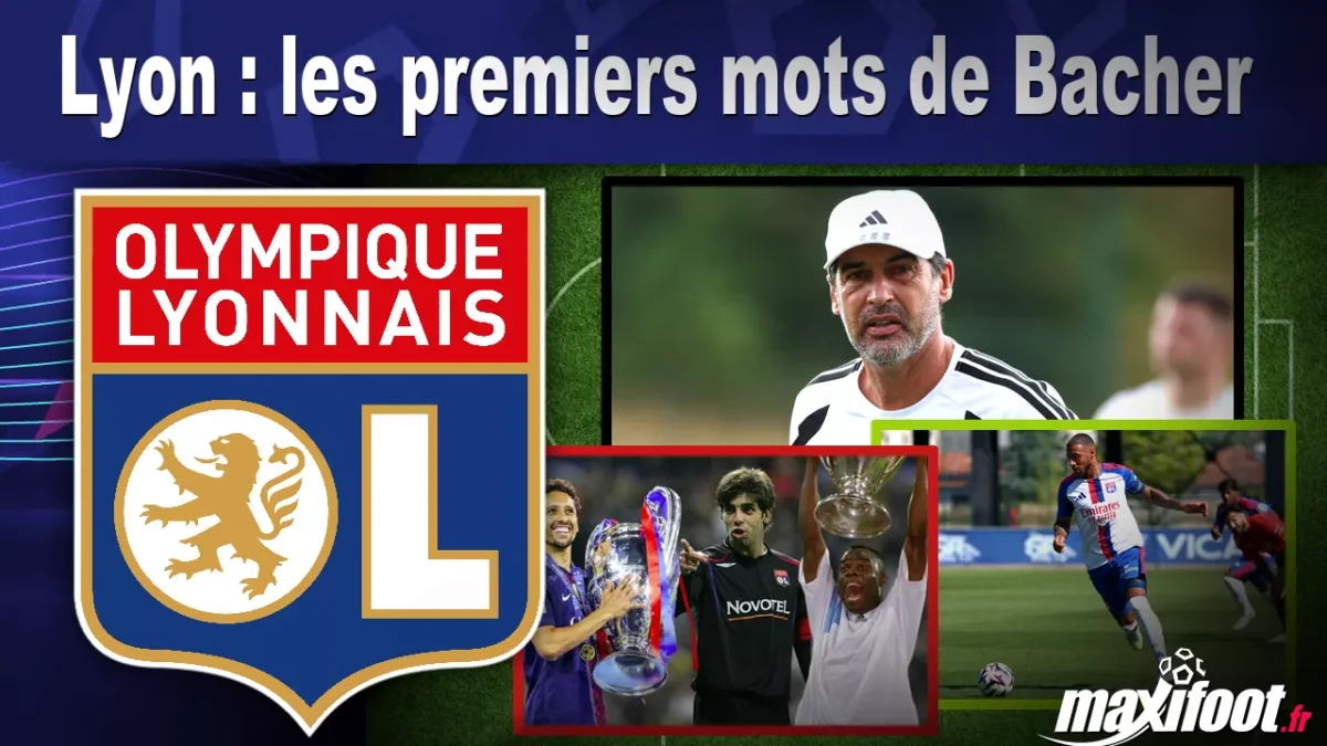 Lyon : les premiers mots de Bacher