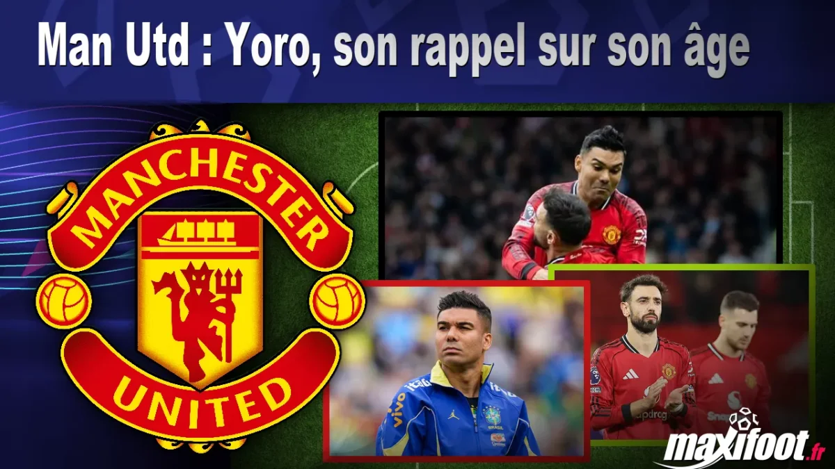 Man Utd : Yoro, son rappel sur son âge