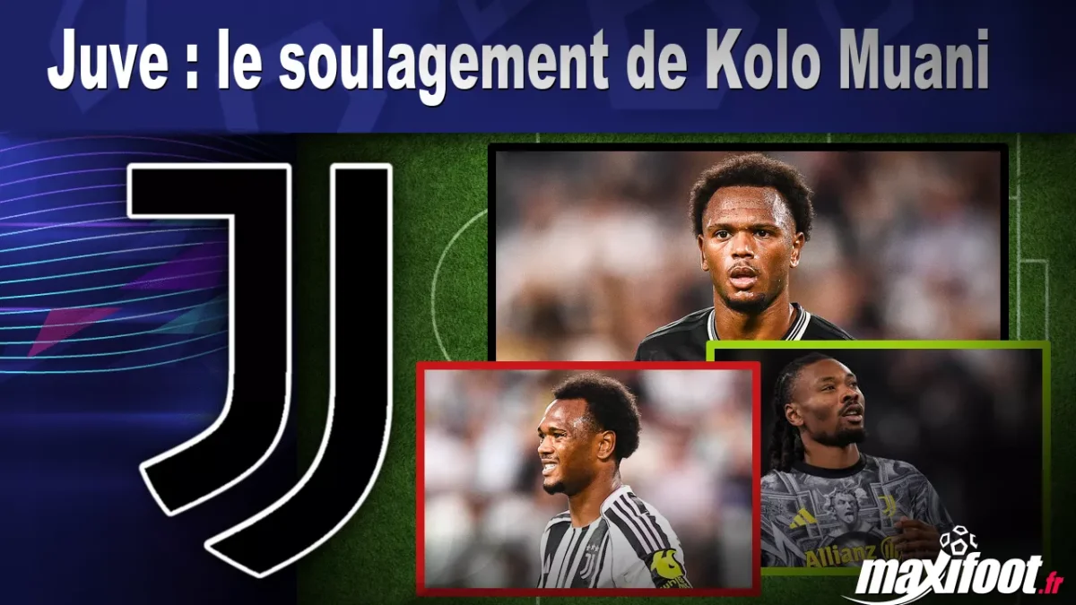 Juve : le soulagement de Kolo Muani