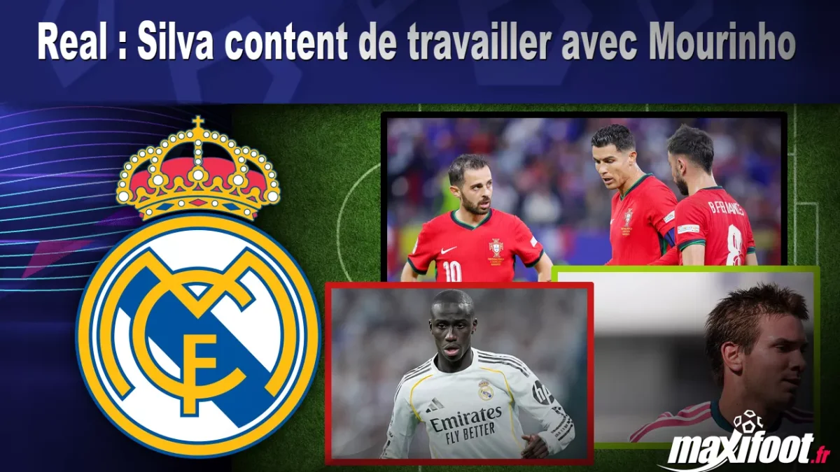 Real : Silva content de travailler avec Mourinho