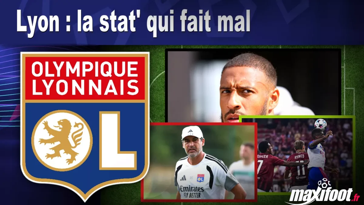 Lyon : la stat' qui fait mal