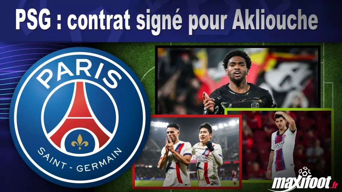 Mercato PSG : contrat signé pour Akliouche