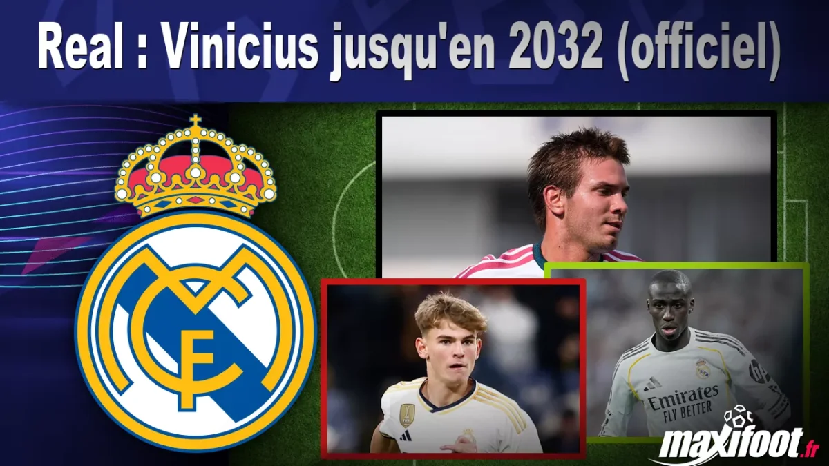 Mercato Real : Vinicius jusqu'en 2032 (officiel)