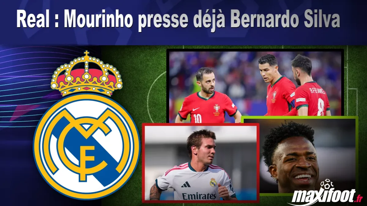 Real : Mourinho presse déjà Bernardo Silva