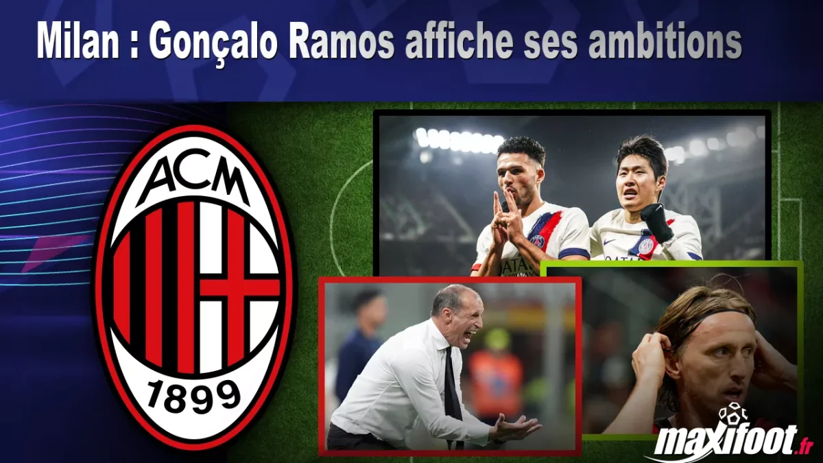 Milan : Gonçalo Ramos affiche ses ambitions