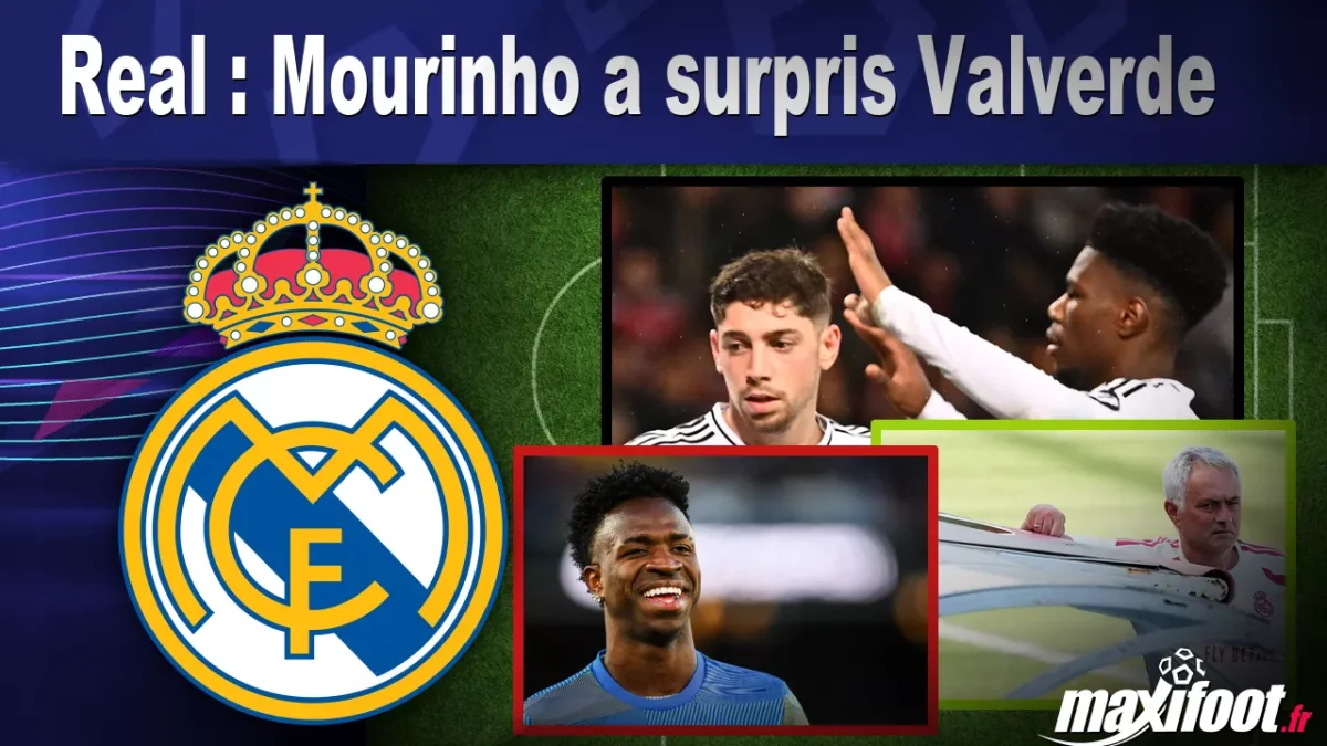 Real : Mourinho a surpris Valverde