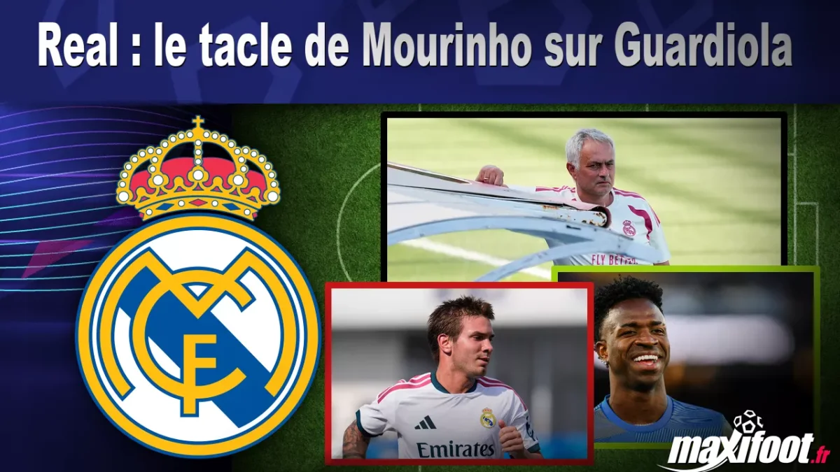 Real : le tacle de Mourinho sur Guardiola
